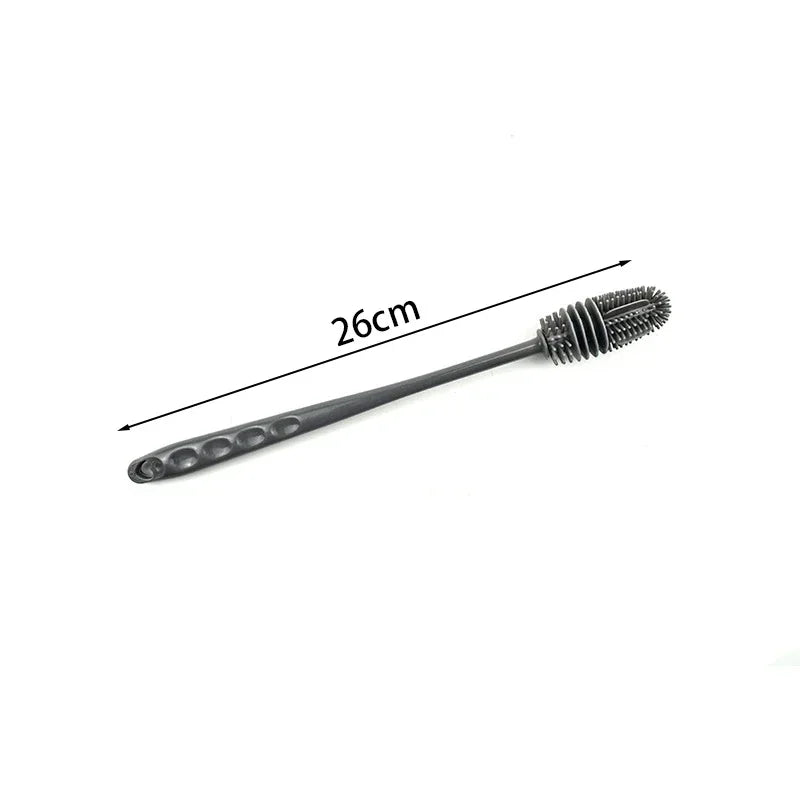 Silicone Long Handle Bottle Brush – Cup & Glass Cleaner Bottle Cleaning Brush HIP