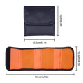 3-Pocket Lens Filter Bag – 82mm ND UV CPL Filter Wallet Case Lens Filter Wallet HIP Orange