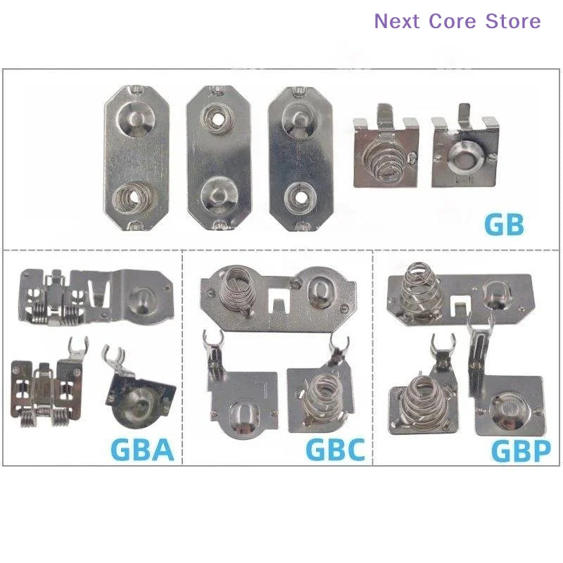 Gameboy Battery Terminals Spring Contacts Set – GB GBA GBC GBP Console Repair Parts HIP
