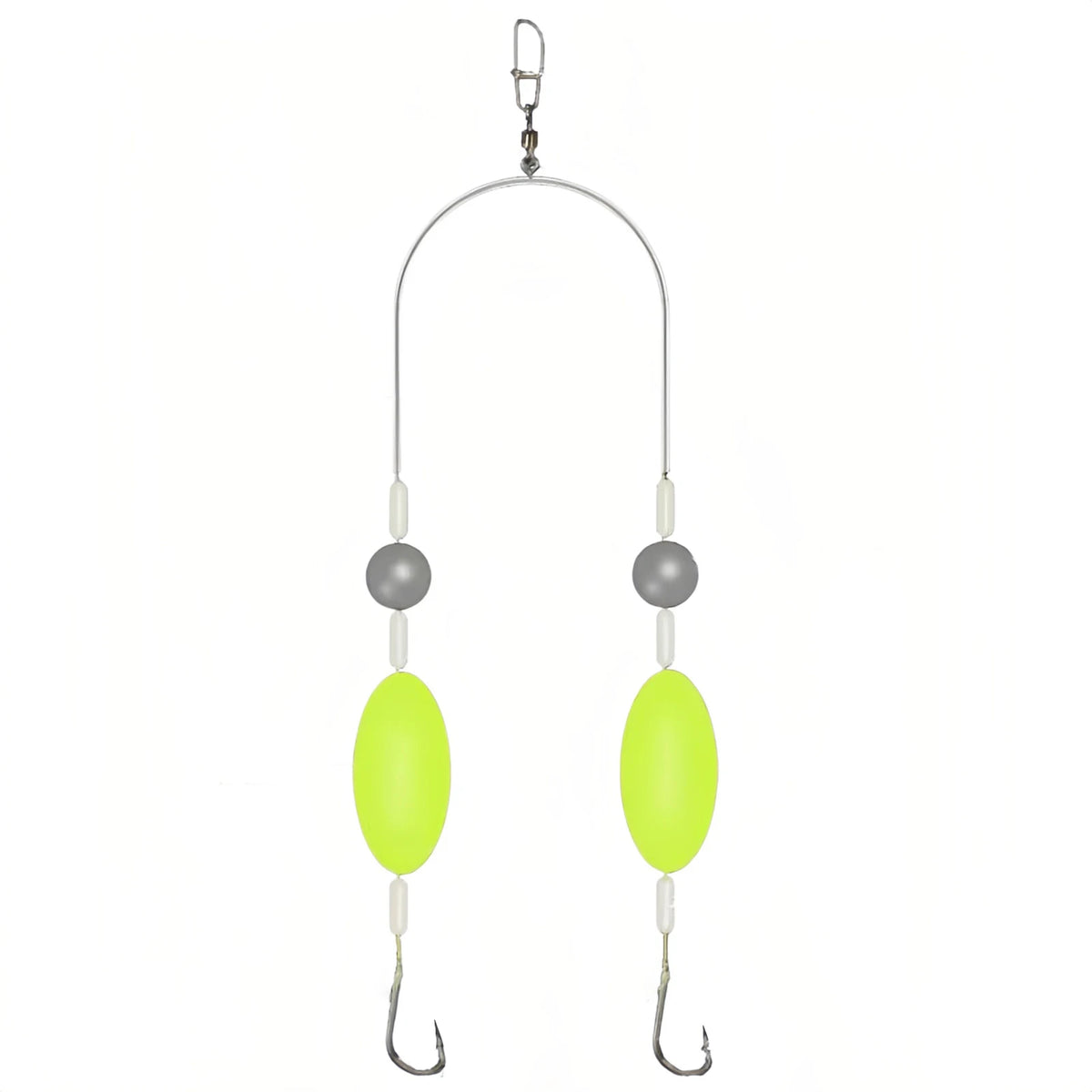 Double Reverse Carp Fishing Hook Rig Set – Off-Bottom Fishing Hook Rig HIP 1pc No.12