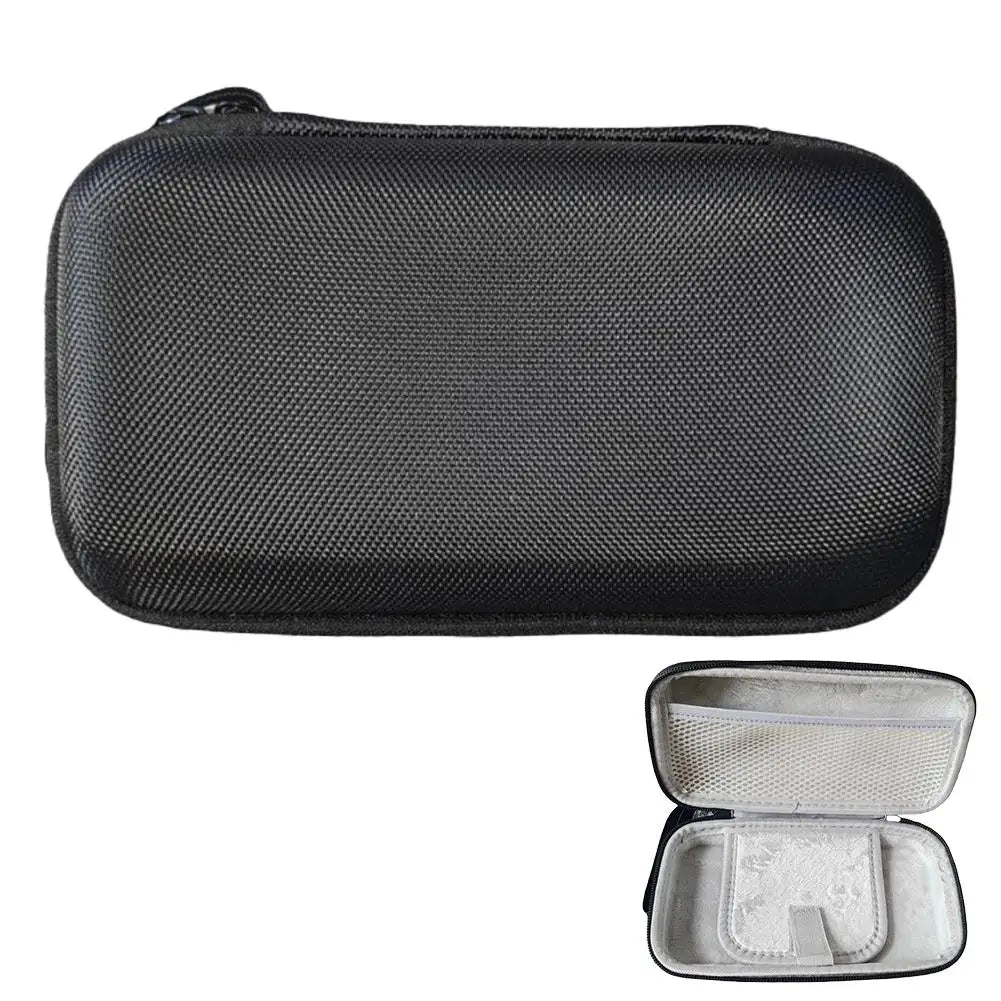 EVA Shockproof Hard Shell Storage Bag For Ayaneo Pocket Air Mini Portable Handheld Console Pouch With Mesh Pocket Accessories HIP black