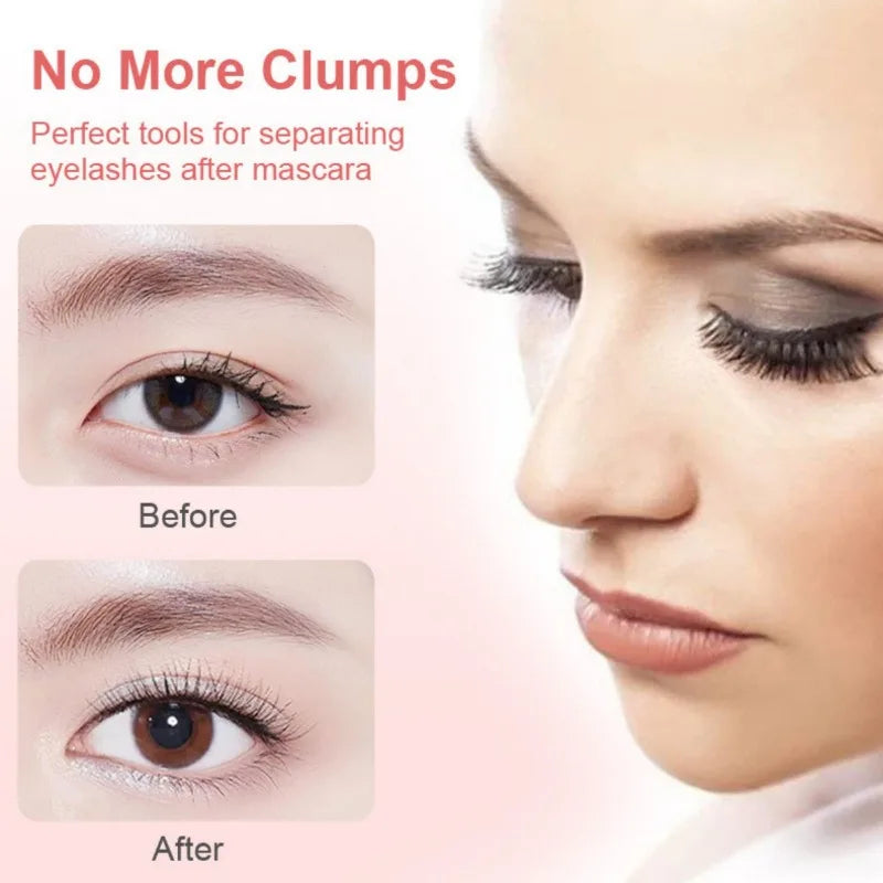 Ergonomic Eyelash Comb Separator with Dust Cover | RUZOFO Eyelash Comb Tool HIP