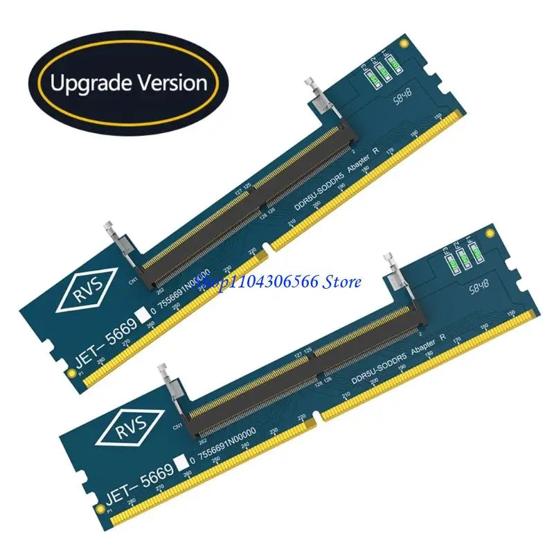 SO DDR5 to DDR5 U DIMM Adapter Module – 6-Layer PCB Test Board Memory Adapter Module HIP