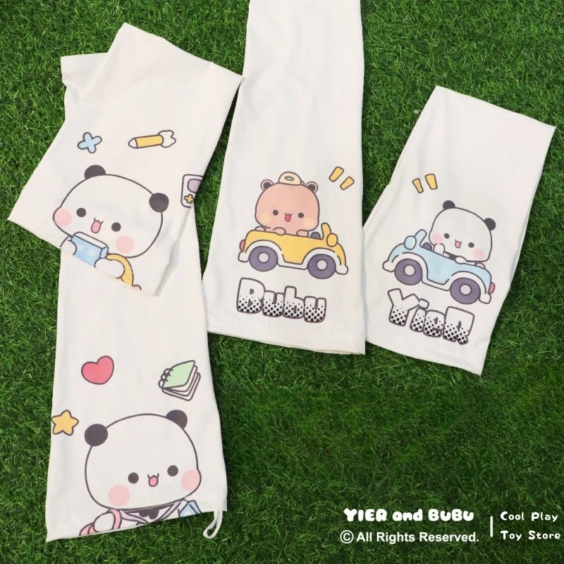 Bubu & Dudu Panda Ice Silk Sun Sleeve Covers | Anime Cosplay Arm Sleeves HIP