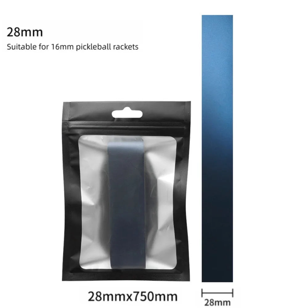 TPU Pickleball Racket Edge Tape – 16mm Protective Frame Guard Racket Edge Guard Tape HIP Dark Blue