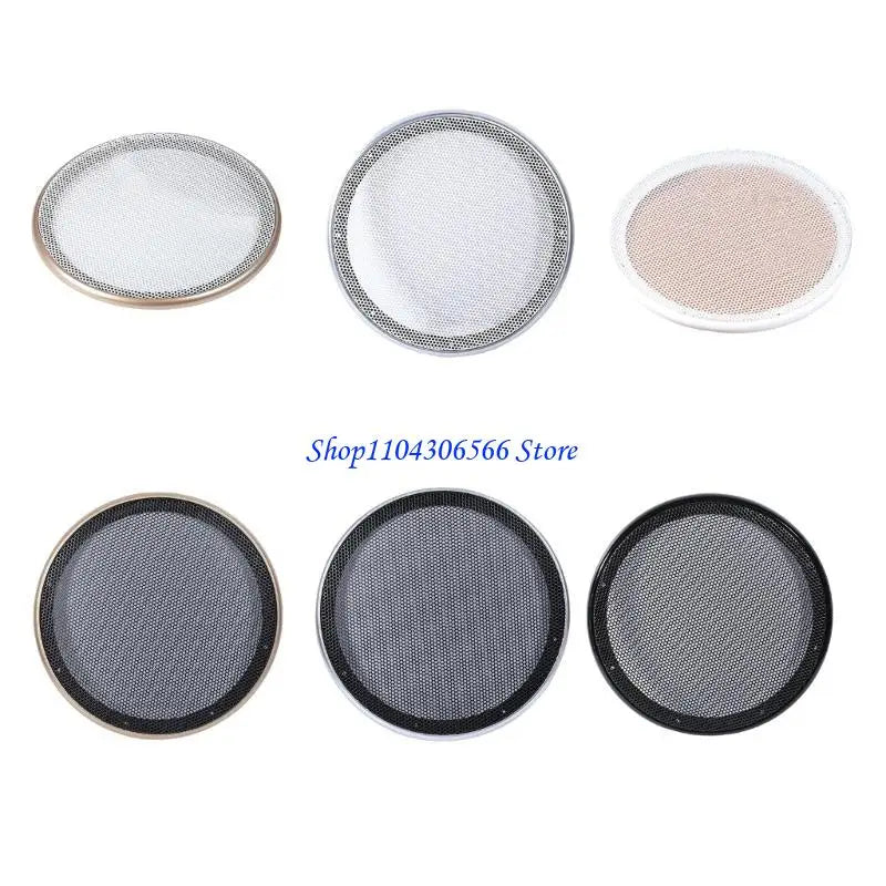 10" Loudspeaker Grill Mesh Guard – High-Gloss Metal ABS Cover Speaker Grill Cover HIP