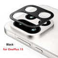 OnePlus 15 Camera Bezel Cover – Slim Black Metal Protector Camera Lens Protector HIP for OnePlus 15 1PC Black