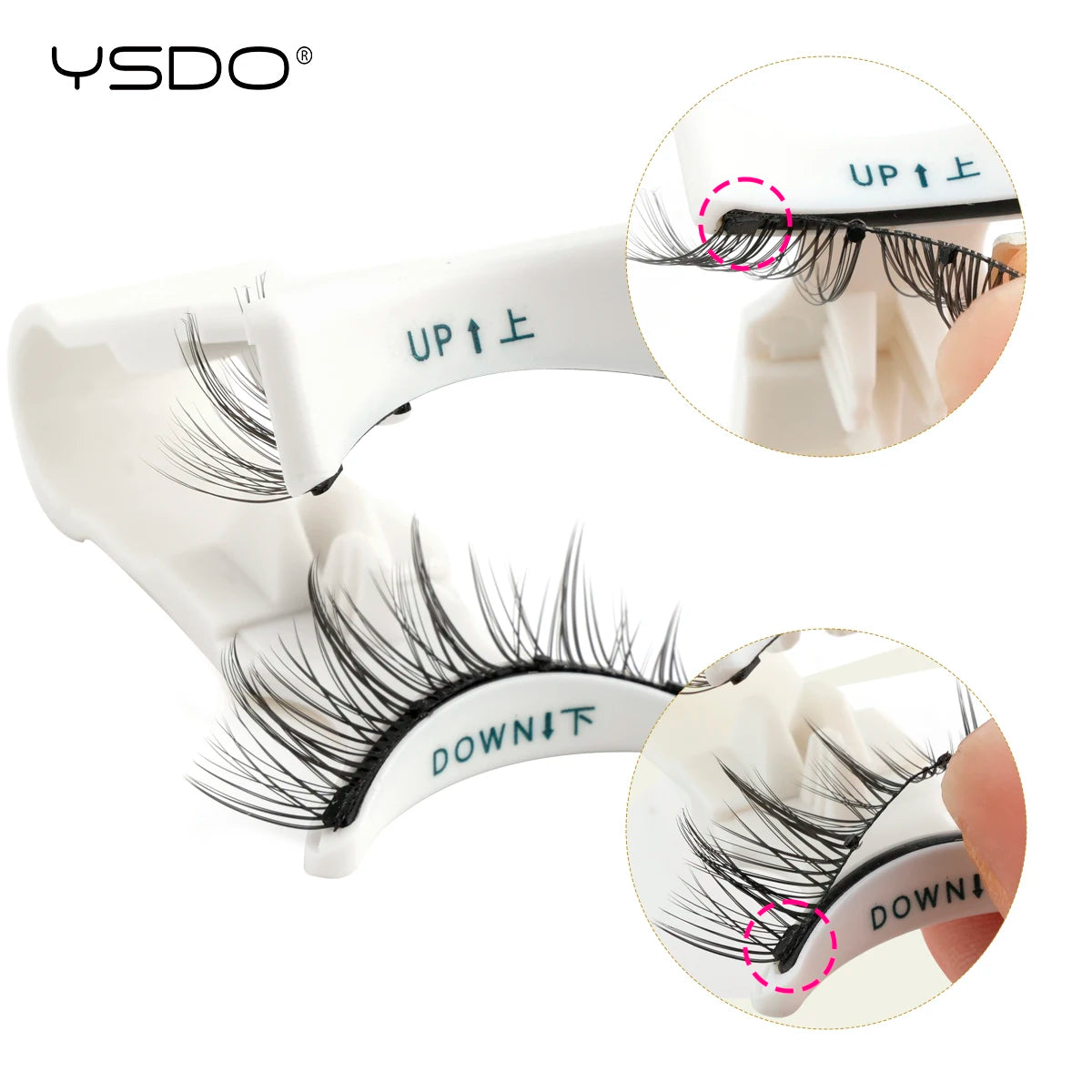 1 Pair 3D Magnetic Eyelashes Set with Reusable Lshes Tweezers Natural Soft False Lashes Eyelash Extension Tools Kit HIP