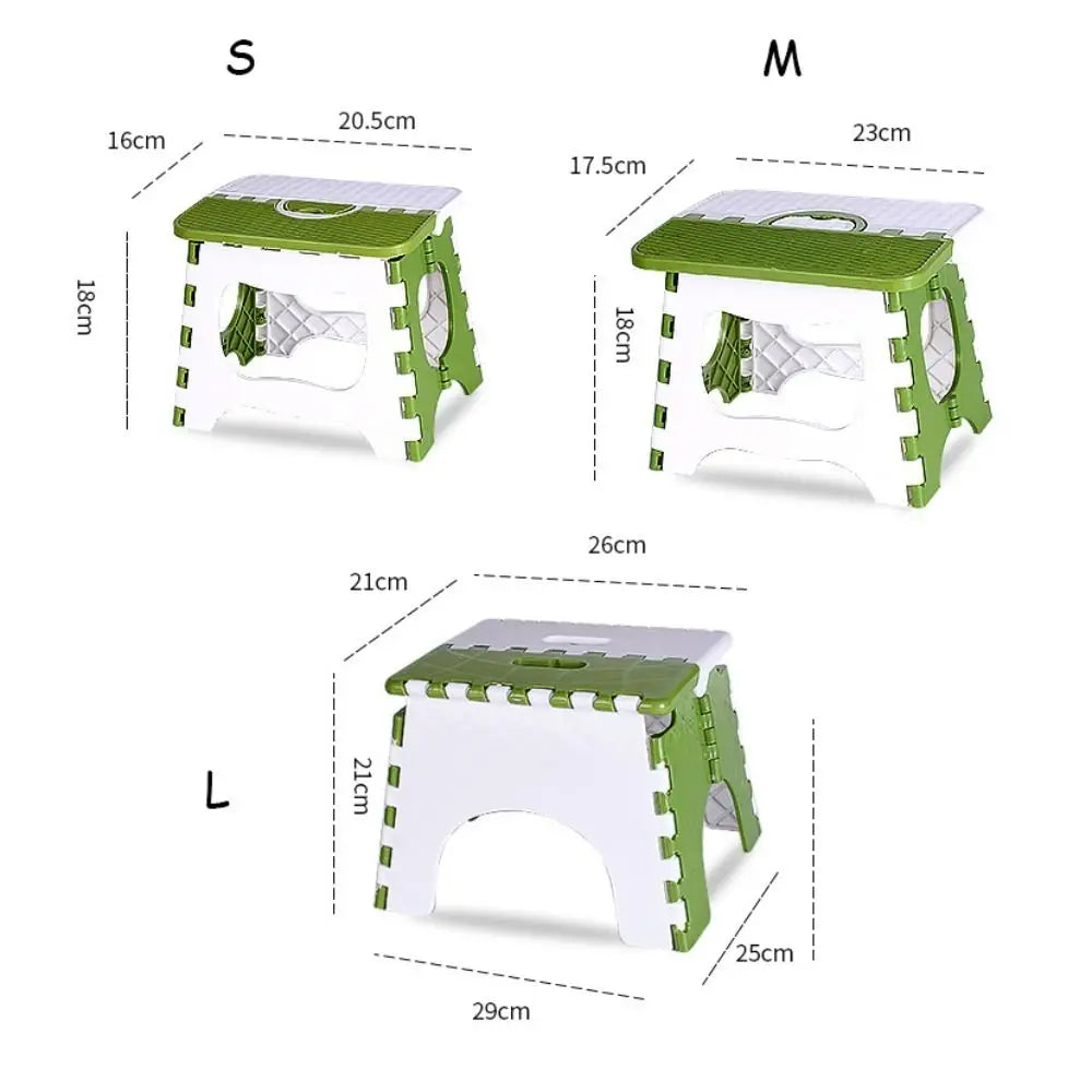Folding Plastic Step Stool – Lightweight, Compact & Space-Saving Folding Step Stool HIP