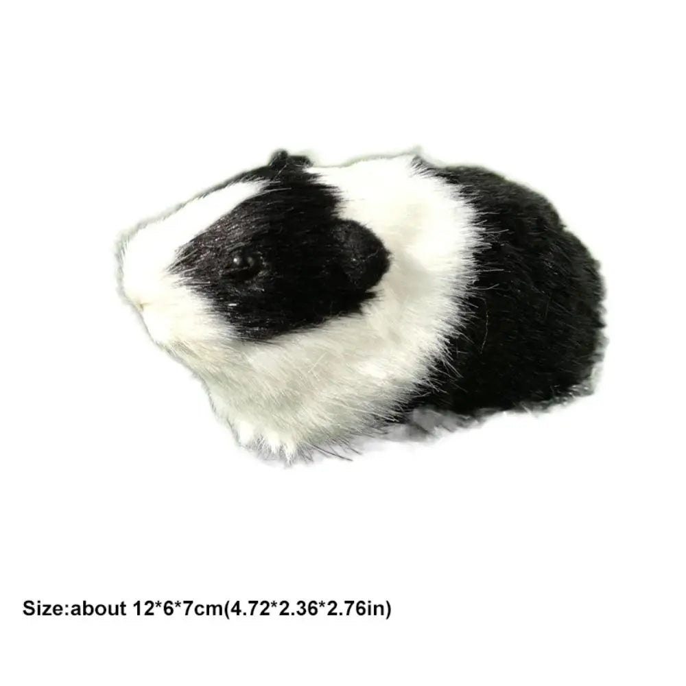 Lifelike Guinea Pig Plush Figurine – Realistic Stuffed Animal Stuffed Animal Figurine HIP