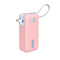 Silicone Case for Anker NANO 3-in-1 Power Bank 10000mAh 30W Power Bank Case HIP Pink