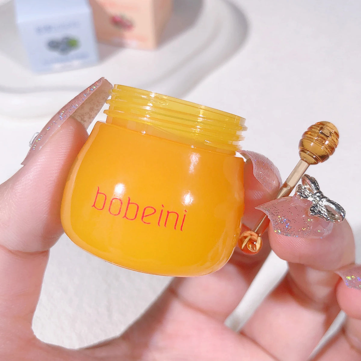 Honeypot Honey Lip Mask & Balm – Deep Moisture Full Size Lip Mask & Balm HIP