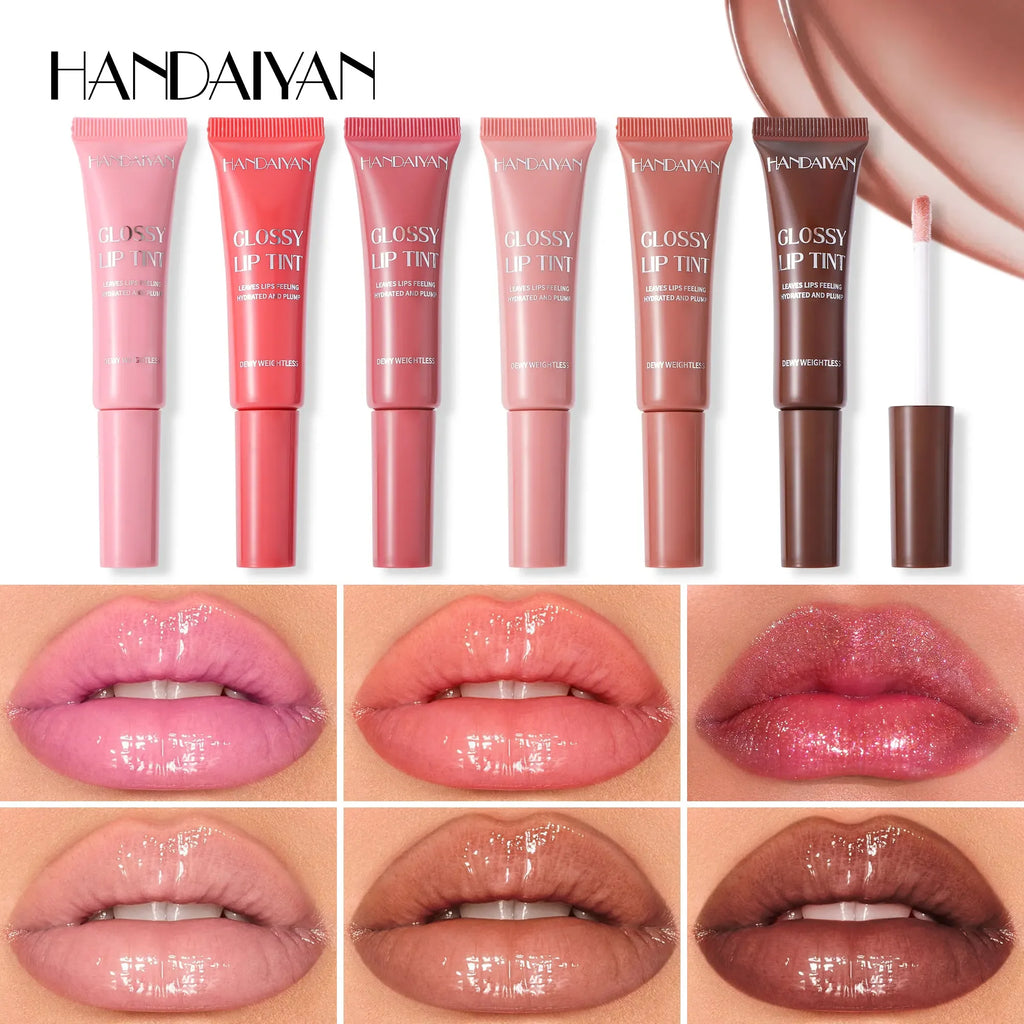Hydrating Pearlescent Lip Glaze – Glossy Plumping Lip Gloss Lip Gloss HIP
