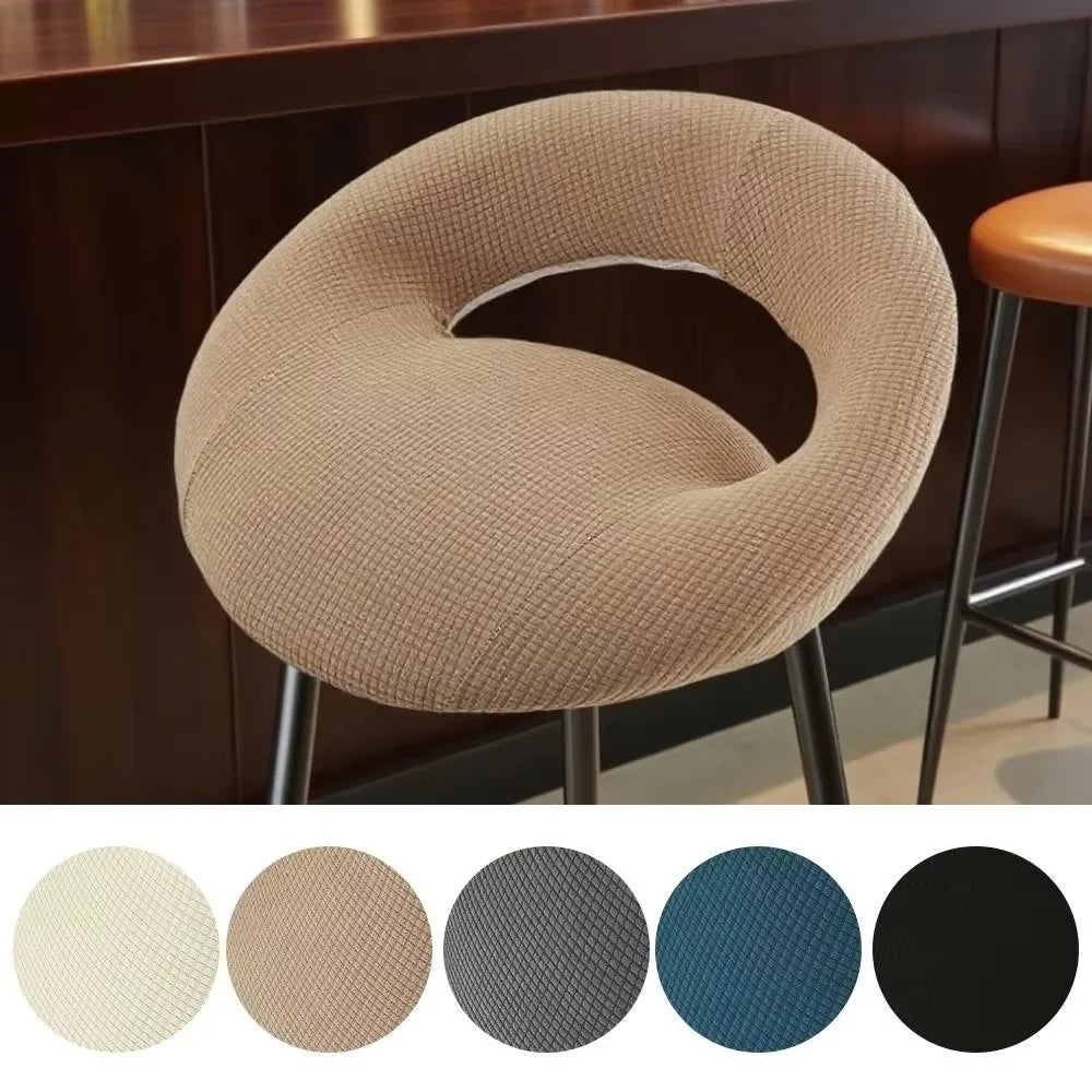 Adjustable Elastic Bar Stool Covers – Breathable & Washable Bar Stool Cover HIP