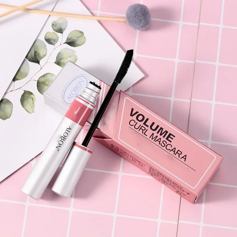 Mascara Curl Eyelash Extension Colossal Mascara Volume Makeup 1pc Black Ink Alobon 3d Fiber Lashes HIP