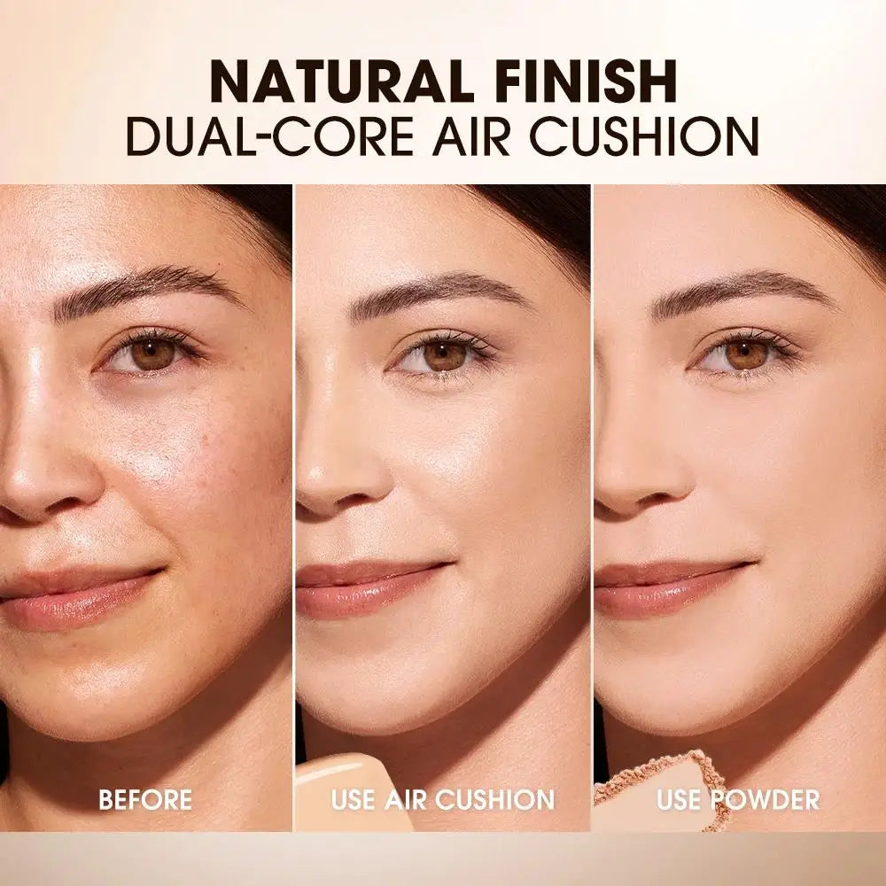 O.TWO.O 2-in-1 Air Cushion Foundation & Matte Setting Powder Air Cushion Foundation HIP