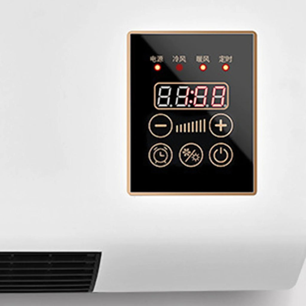 Wall Mounted Air Conditioner Mini Cooling and Heating Air Conditioner with Remote Control for Bedroom Living Room HIP