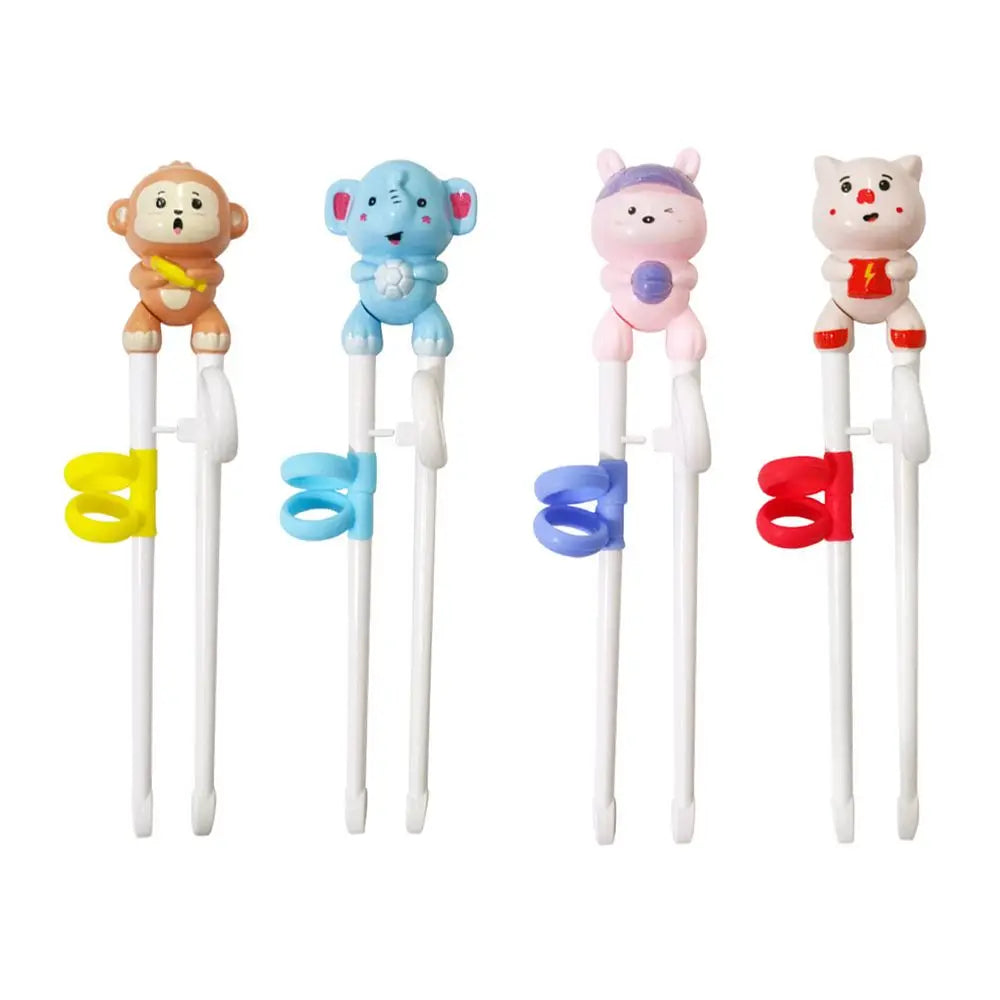 Kids Training Chopsticks – Cartoon Animal Beginner Set Kids Training Chopsticks HIP