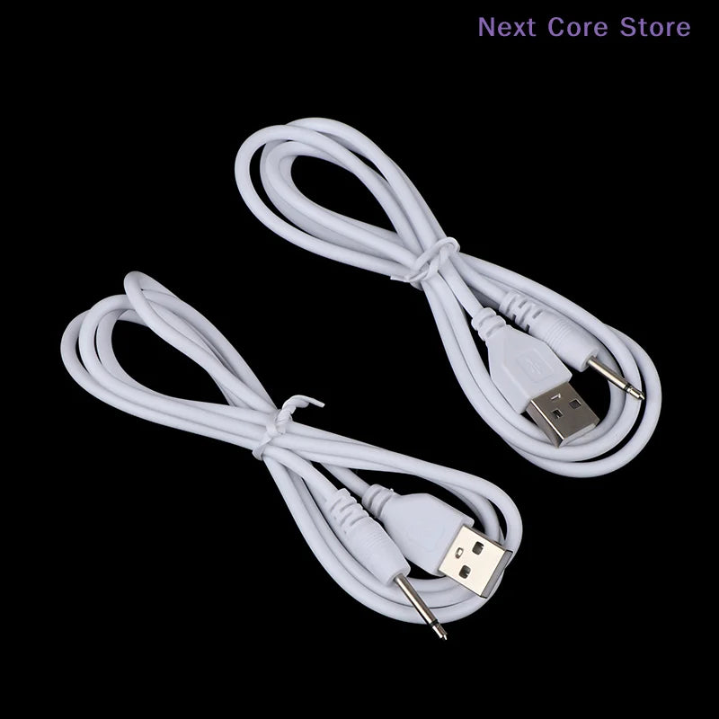 USB DC 2.5mm Charger Cable for Rechargeable Massagers & Toys USB Charger Cable HIP