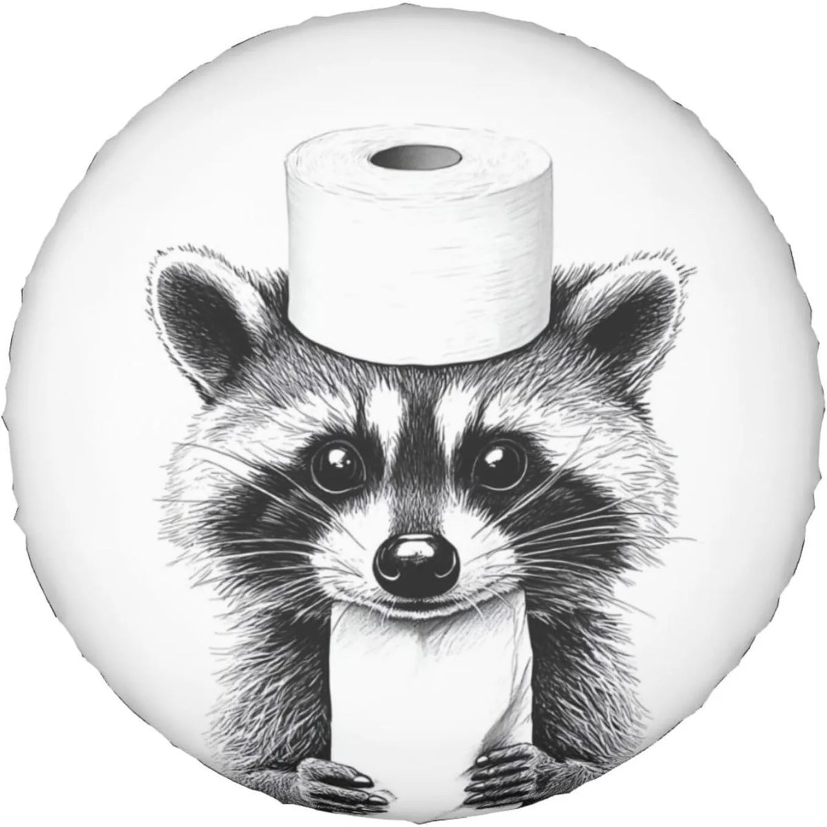 Raccoon Spare Tire Cover – Funny Waterproof Wheel Protector Spare Tire Cover HIP 1 14in