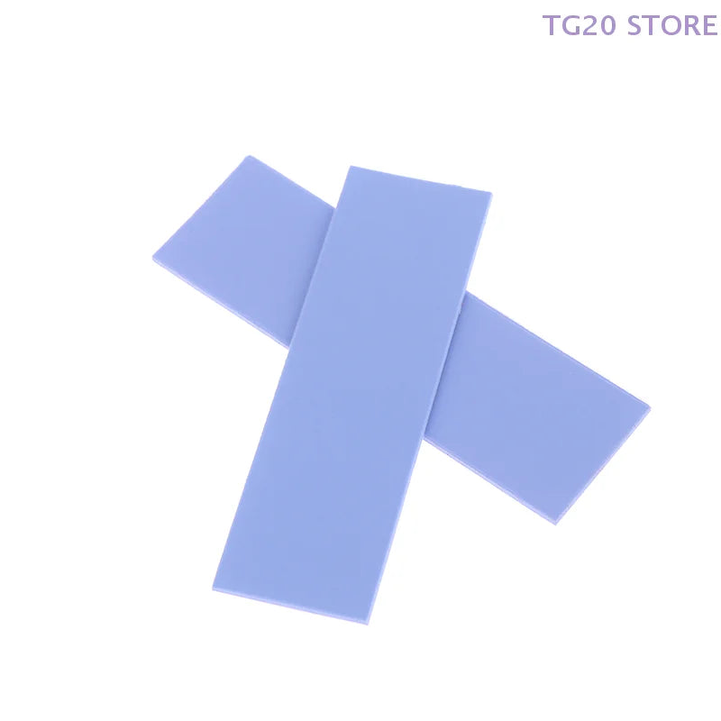 10-Pack M.2 Silicone Thermal Pads 6.0 W/mk – GPU & SSD Thermal Interface Pad HIP