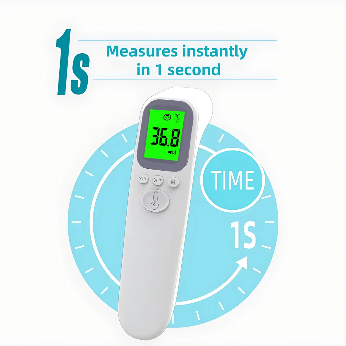 Non-Contact Digital Forehead Thermometer – Baby & Adult Forehead Thermometer HIP