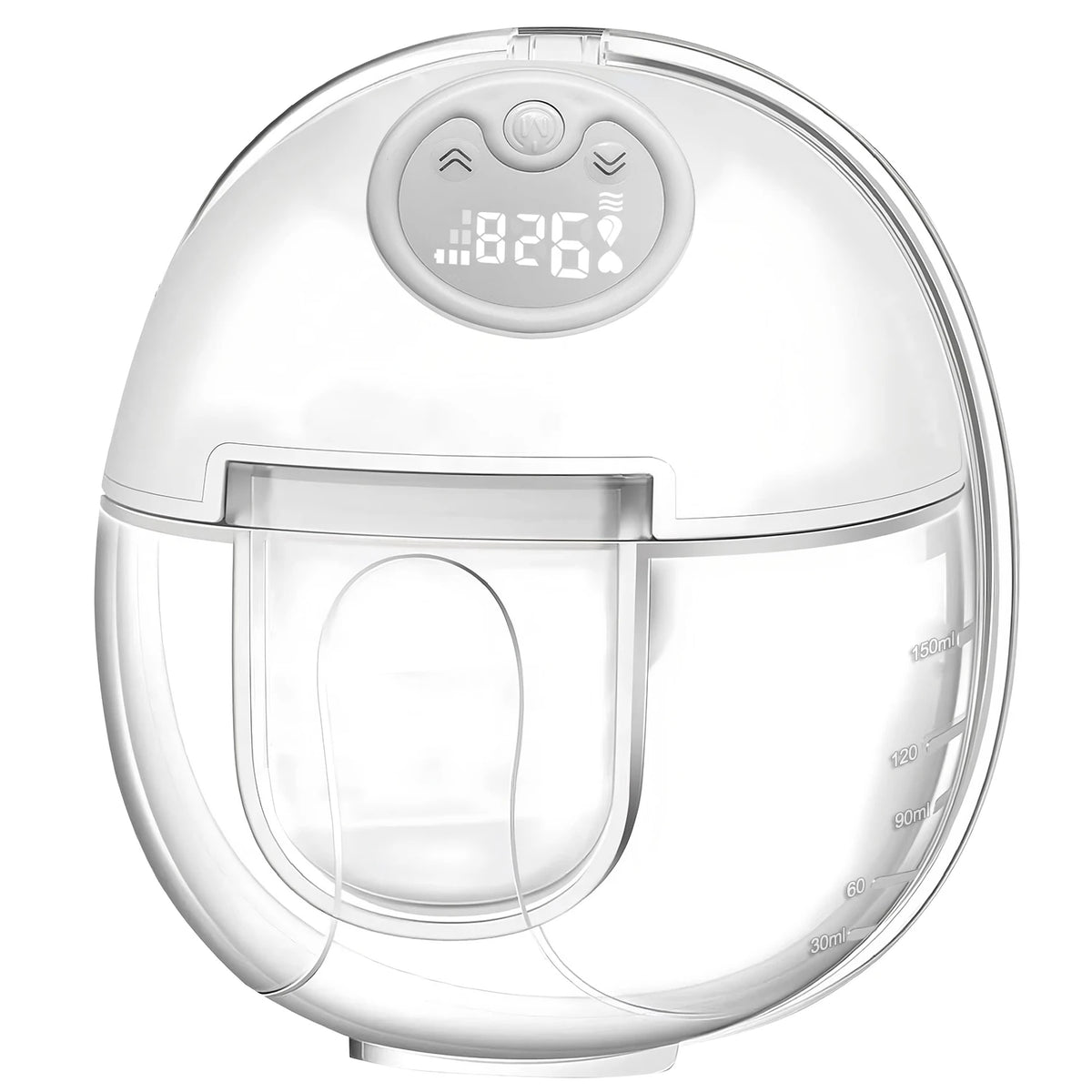 Hands-Free Wearable Electric Breast Pump – USB Rechargeable Wearable Breast Pump HIP 1pc White