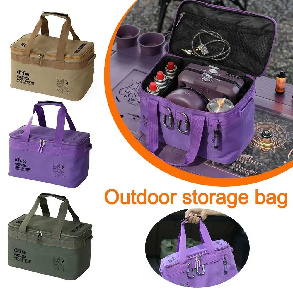 22L Waterproof Camping Storage Bag – Foldable Outdoor Organizer Camping Storage Bag HIP