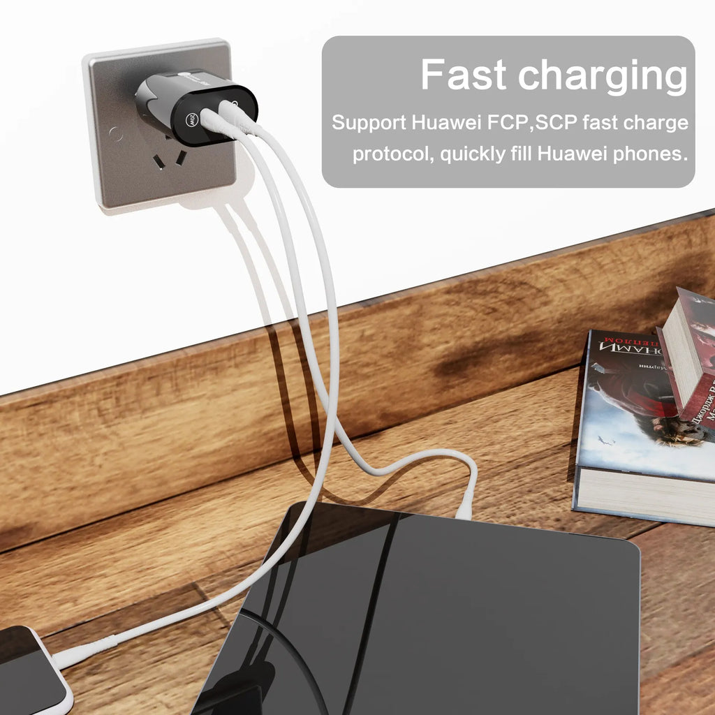 36W PD USB-C Fast Wall Charger | Quick Charge 3.0 Adapter USB Wall Charger HIP