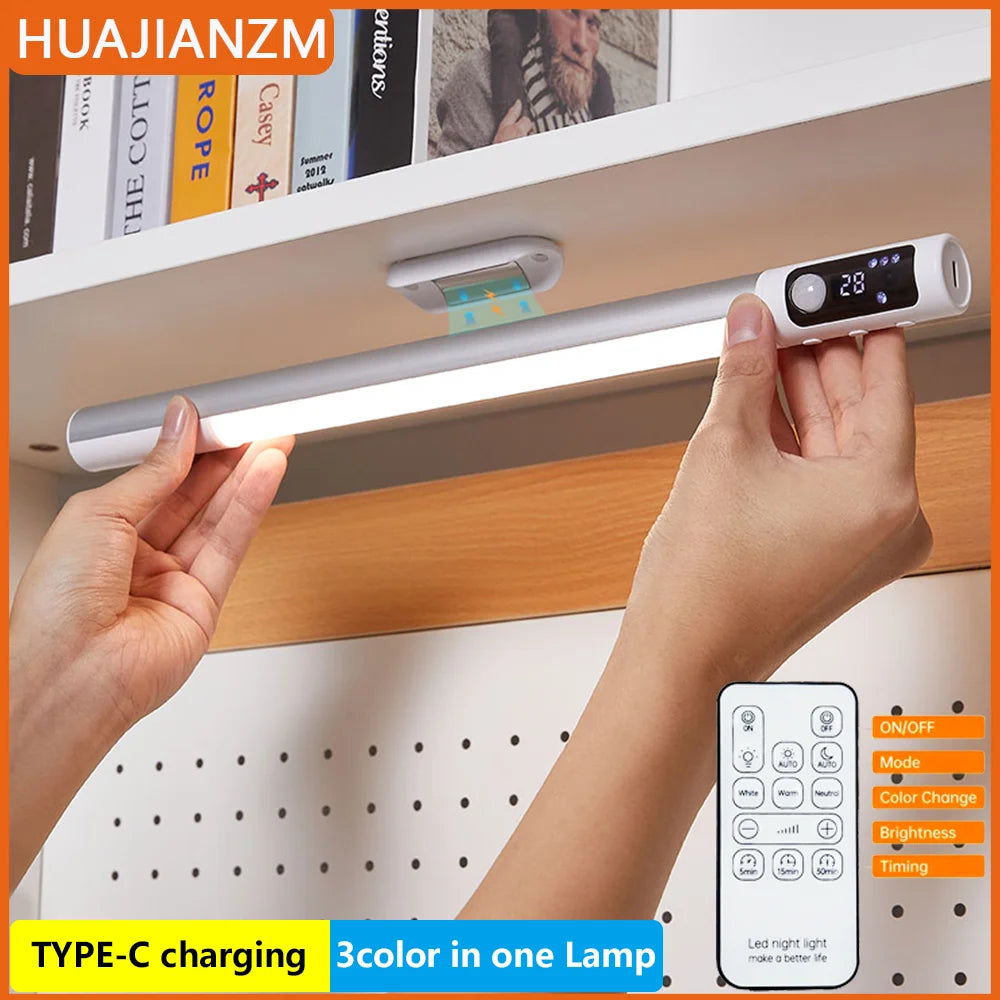 Motion Sensor LED Cabinet Night Light – USB-C Rechargeable Motion Sensor Night Light HIP