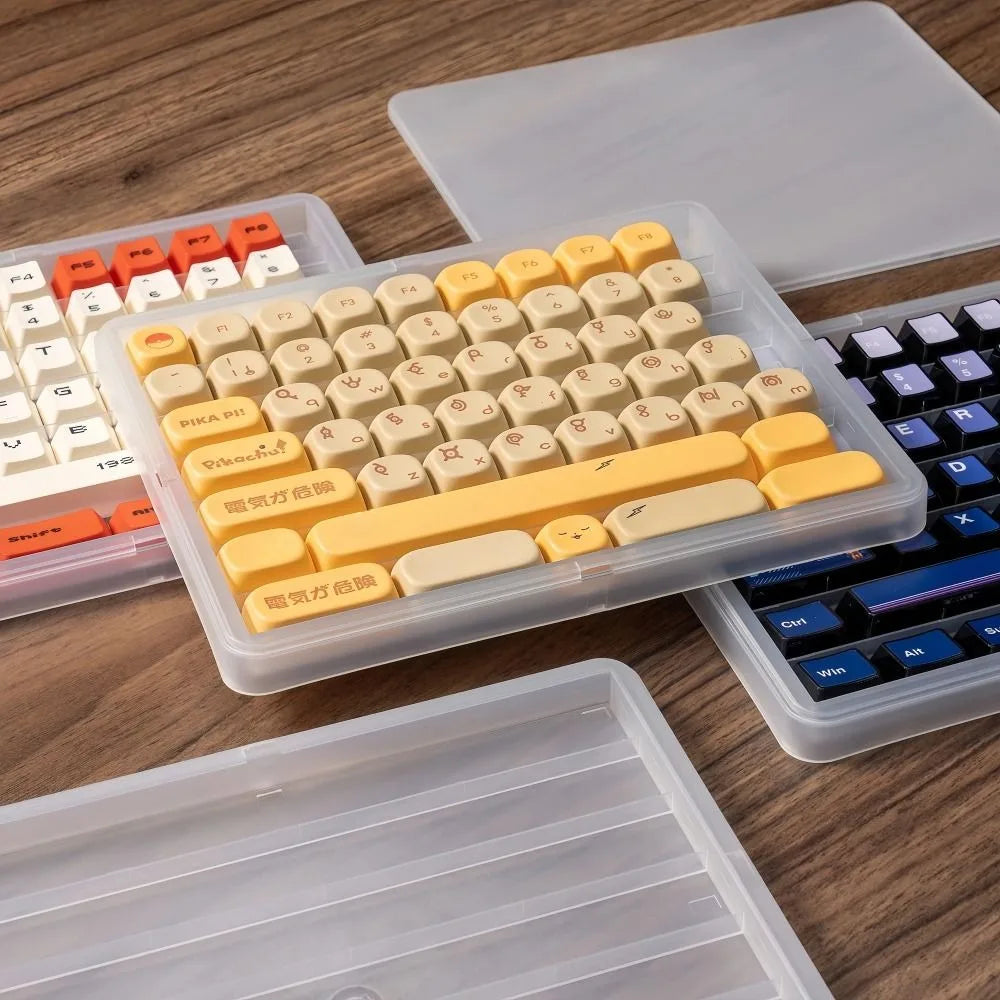 Stackable Keycap Storage Case – 3-Layer Dustproof, 145 Keys Keycap Storage Case HIP