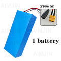 60V 20Ah 18650 Lithium Battery Pack 16S6P | Built-in BMS Lithium Battery Pack HIP XT60 DC-1PCS China Mainland