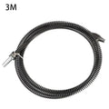 Electric Drill Drain Cleaning Spring Tool – 1/3/5 Metre Drain Cleaning Tool HIP 3m