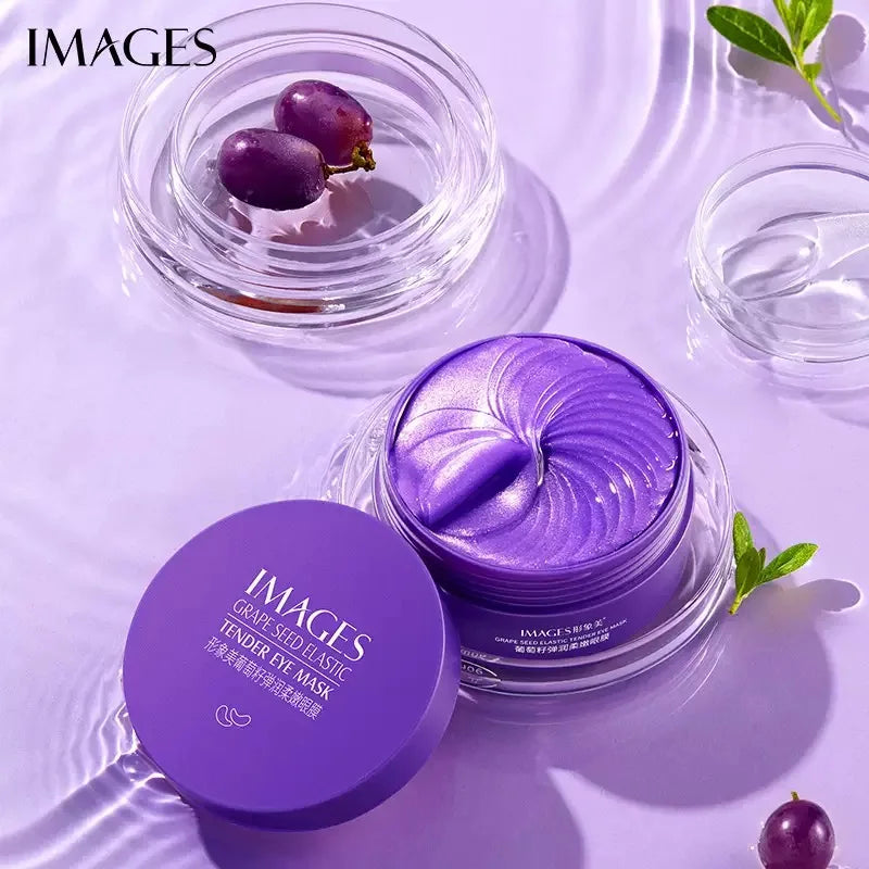 IMAGES Grape Collagen Eye Mask – Firming & Moisturizing 60pc Collagen Eye Mask HIP
