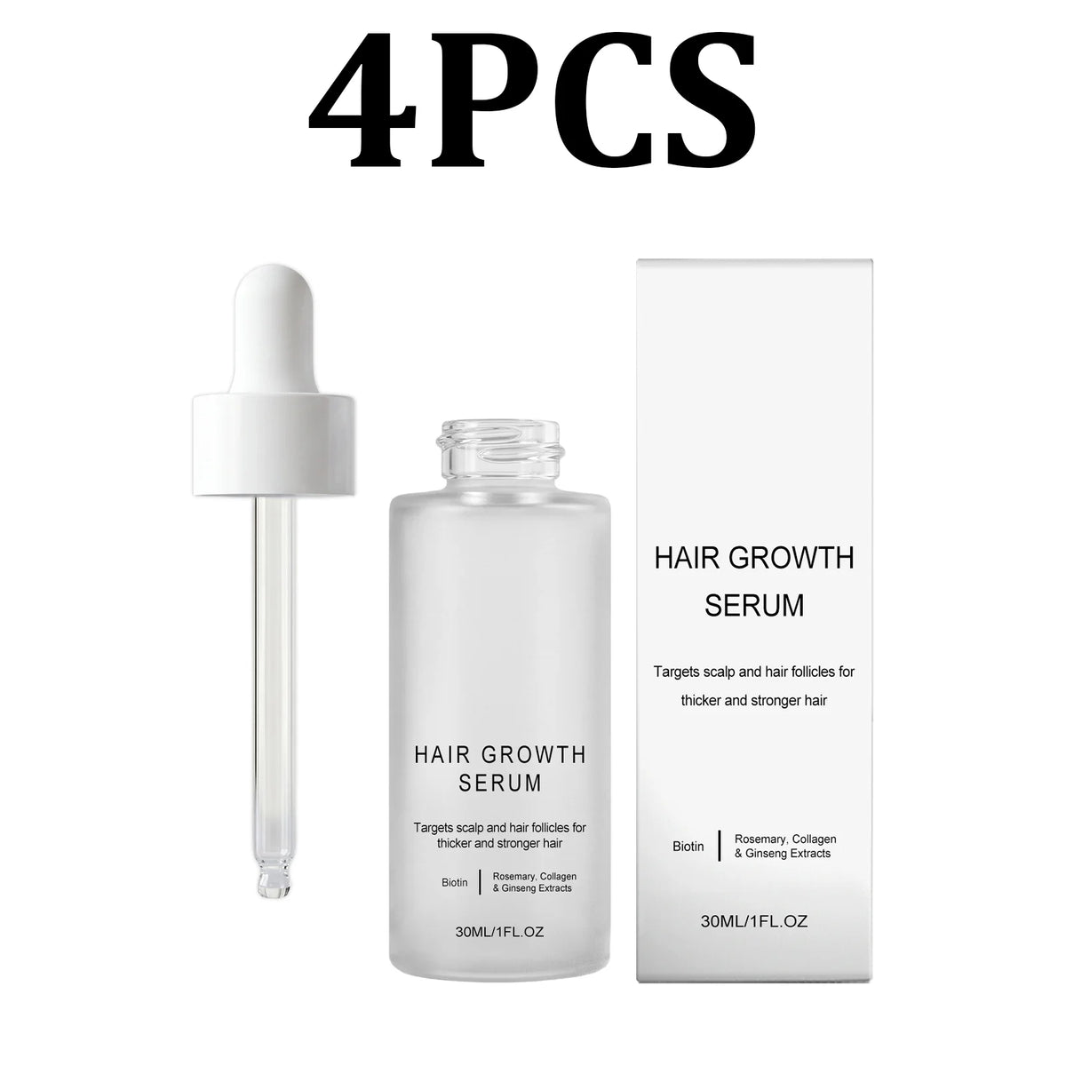 HIP Nourishing Hair Serum – Hydrate, Smooth & Shine Hair Care Serum HIP 4PCS