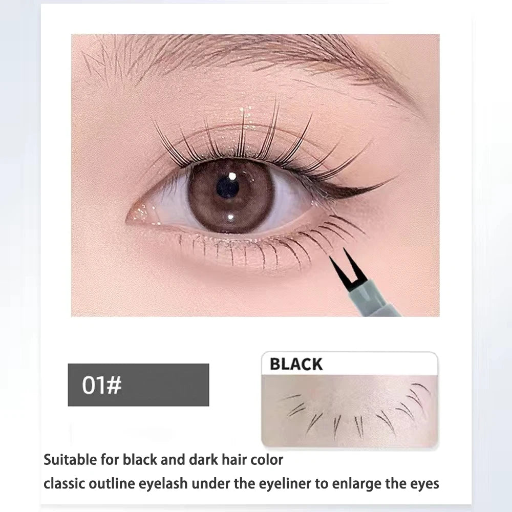 Double-Claw Liquid Eyeliner Pen – Waterproof & Smudge-Proof Liquid Eyeliner Pen HIP 01