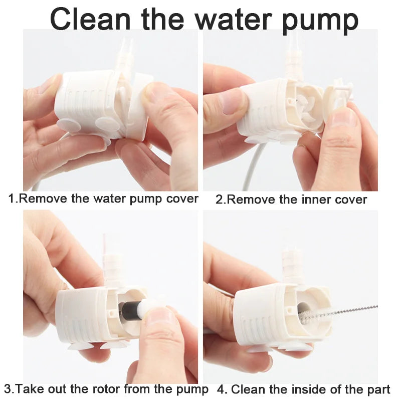 USB Water Pump For Multiple Styles Pet Cat Water Fountain Auto Cat Dog Drinking Fountain Replacement Water Mute Pump Accessories HIP