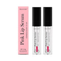 Natural Pink Serum Lips Pink Fresh Remove Dark Lips Gel Lightening Essence Cream Balm Repair Fine Line Brighten Lip Exfoliator HIP 2pcs