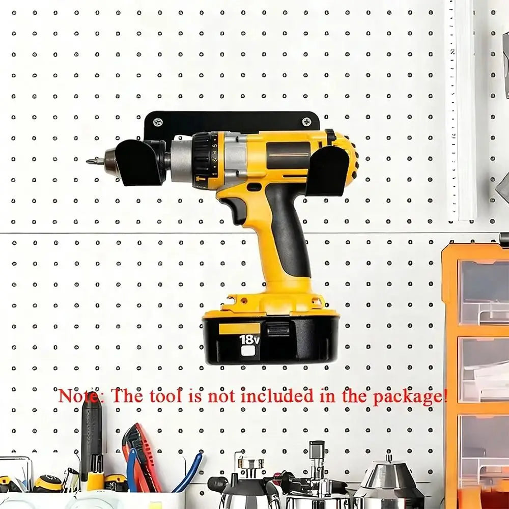 Wall Mounted Metal Drill & Tool Holder Storage Rack Wall Tool Holder HIP