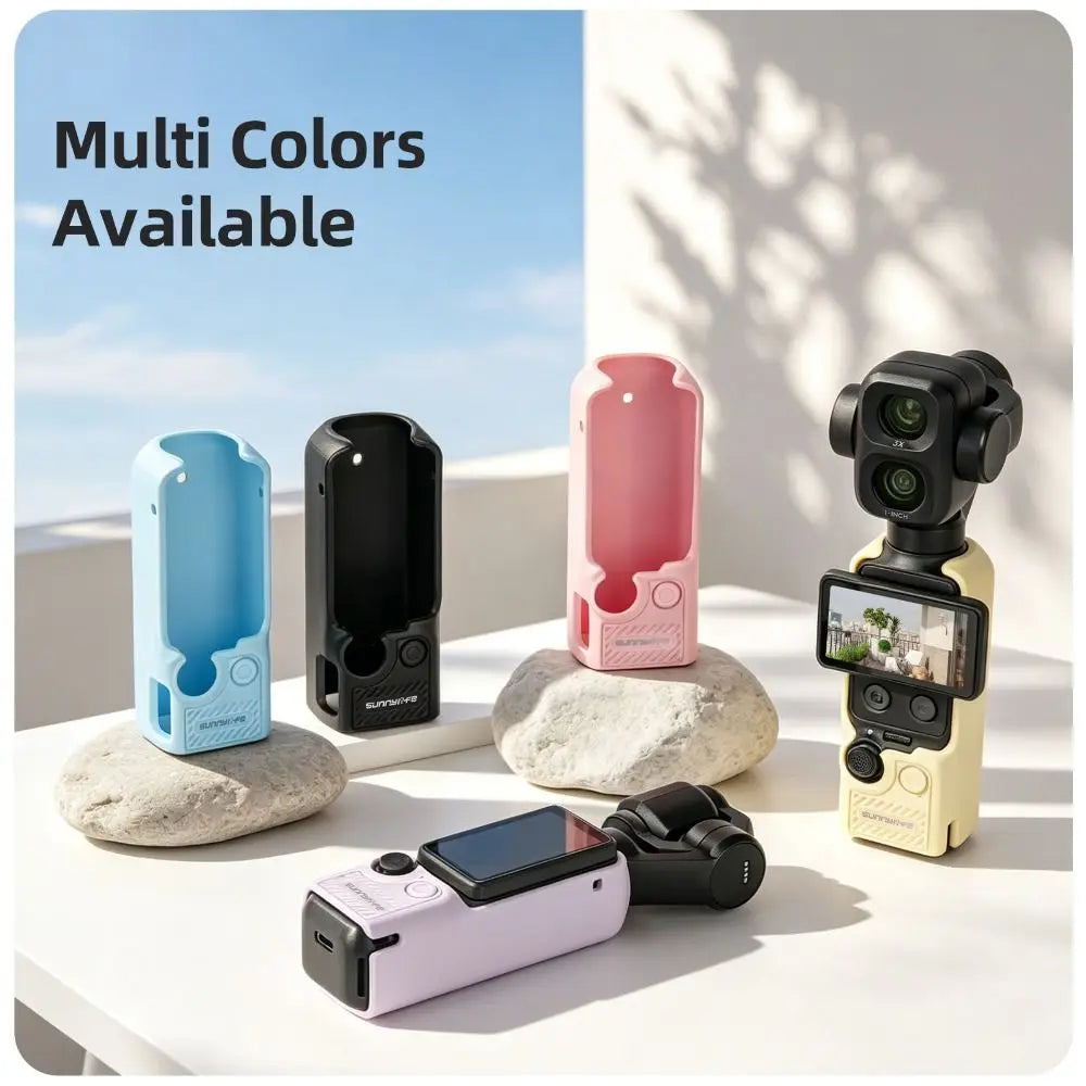 TPU Case for DJI Osmo Pocket 4P/4/3 – Anti-Scratch Body Cover Camera Protective Case HIP