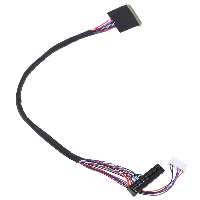 40 Pin 6-Bit LVDS Screen Cable for LED LCD Displays | 3.3V LVDS Display Cable HIP one size