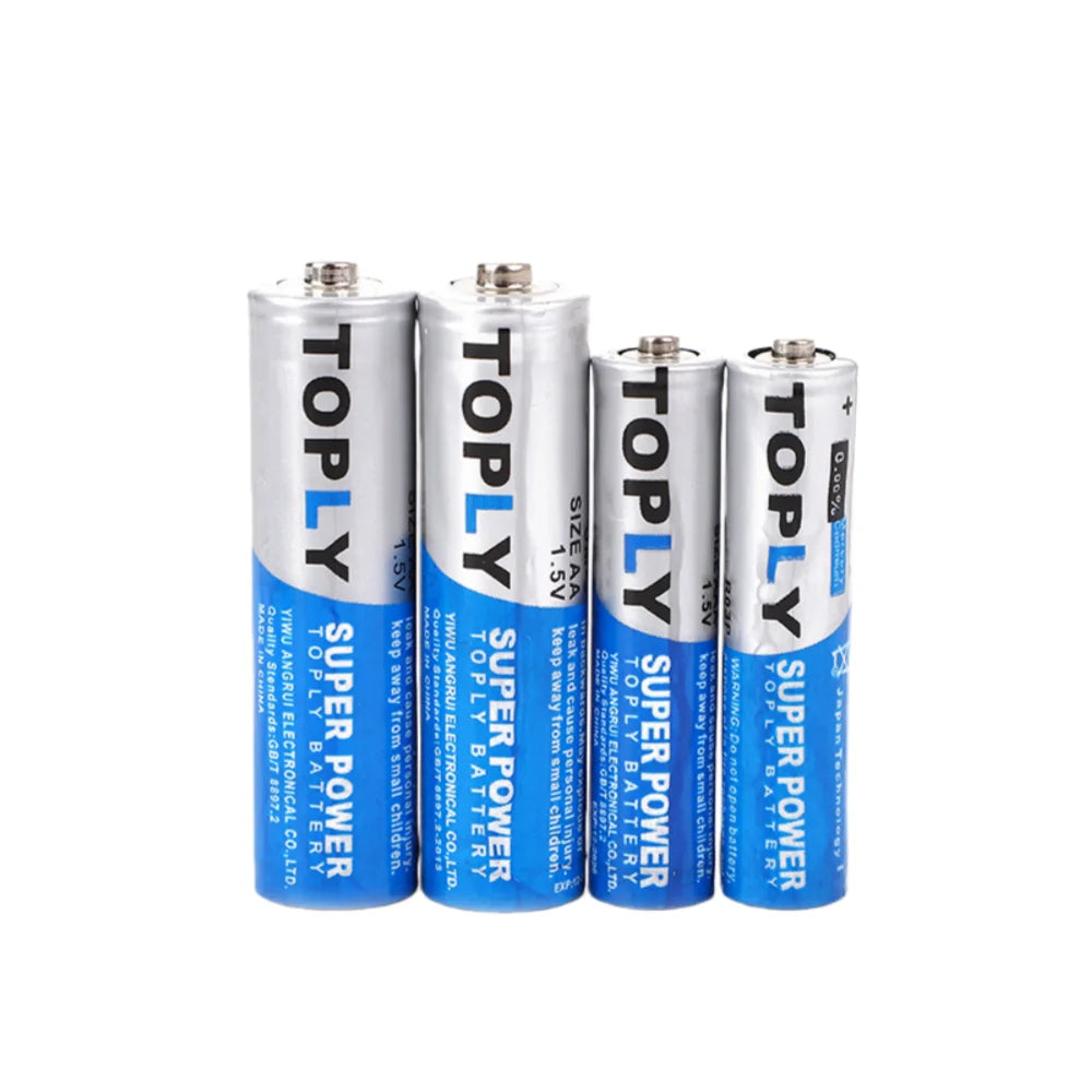Yuform AA 1.5V Disposable Carbon-Zinc Batteries – Long Lasting Disposable AA Batteries HIP