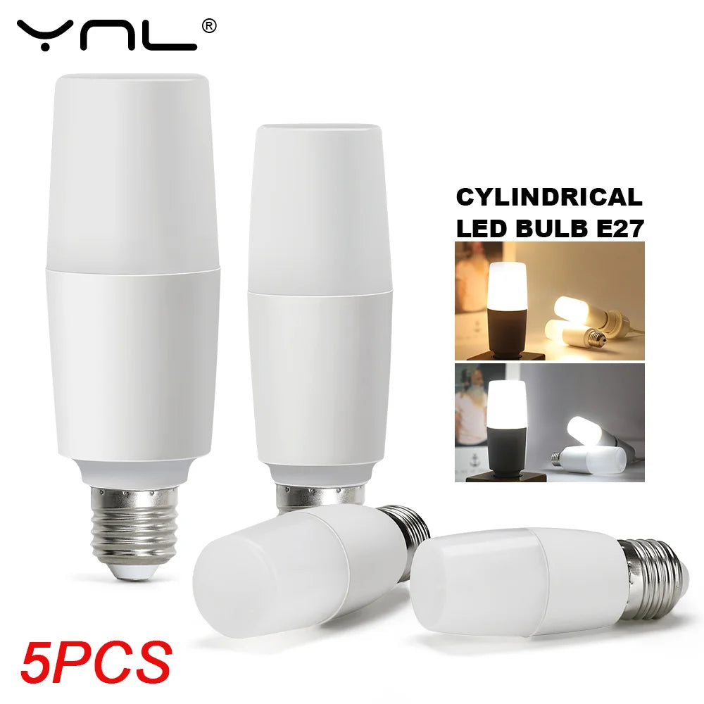 5-Pack E27 LED Bulbs 9W–38W | Energy Saving Globe Lamps LED Light Bulbs HIP