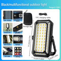 ESMARTER Solar Work Light 1200LM 10000mAh Camping Lantern Solar Work Light HIP XY008 black