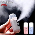 USB Rechargeable Mist Facial Sprayer – Face Steamer & Moisturizer Facial Mist Sprayer HIP white