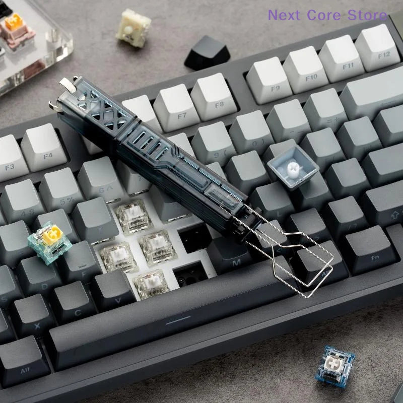 2-in-1 Keycap & Switch Puller Tool Kit – Metal, Universal Keyboard Maintenance Tool HIP