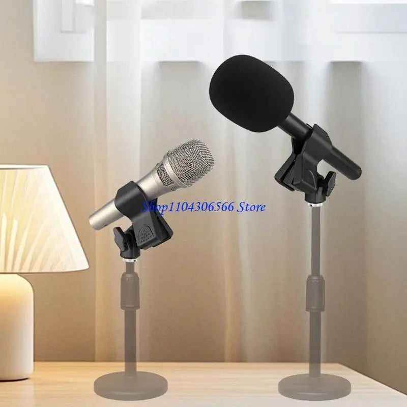 Adjustable Microphone Clip Holder for Stand & Suspension Arm Microphone Clip Holder HIP