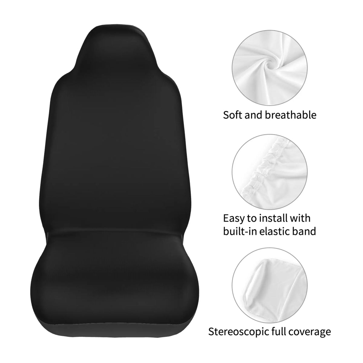 Cherry Blossom Car Seat Covers – 2 Front Bucket Seats Universal Car Seat Covers HIP