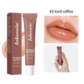 Lip Balm Moisturizing Mirror Long Lasting Lip Gloss Ribbon Espresso Raspberry Toast Plump No-stick Lip Oil Makeup Cosmetic HIP 3 Iced coffee