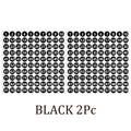 2/10Pcs Waterproof 7 Colors Number Sticker Label For Nail Polish Color Gel Varnish Marking Digital Label Sticker Manicure Tool HIP Black 2Pc